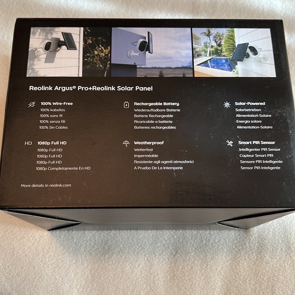 Reolink Argus Pro+Reolink Solar Panel - Picture 5 of 10